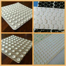 100x Self-Adhesive Rubber Feet Clear Semicircle Bumper Door Buffer Pads Silicone