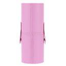 Travel Leather Cosmetic Brush Pen Holder Storage Makeup Empty Holder   A