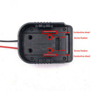 For Makita / Bosch 18V Li-ion Battery to DIY Cable Connect Output Adapter