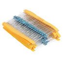 600pcs 30 Kinds Each Value Metal Film Resistor Pack 1/4W 1% Resistor Kit SN9F