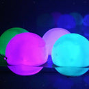 Inflatable Glowing LED Pool Beach Balls for Swimming Pool Garden Decoration PVC
