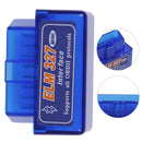 Bluetooth V2.1 Mini Elm327 OBDII scanner OBD car diagnostic tool code readeSEAU