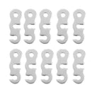 10pcs Tent Awning Cord Rope Adjusters Guy Line Runner Tensioners Tightener