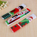 3pcs Snowman Christmas Refrigerator Door Handle Cover Anti-static Protector