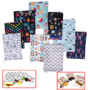 3PCS Reusable Snack Bags Sandwich Bread Waterproof Bag Heating Pastry To- OZ