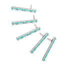 5Pcs Double 75MM Straight Slide Potentiometer B103 Mixer Fader B10KB Nw