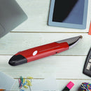PR-06 3 in 1 Stylus Pen RF 2.4GHz Wireless Mouse Presenter Clicker (Red)