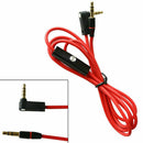 3.5mm Replacement Audio Cable with Mic for Dr Dre Solo Studio