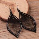 Leaf Eardrop Studs Earrings Boho Women Hook Drop Dangle Earrings Jewelry Gift FT