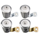 4Pcs Car Barrel Door Locks Keys Set 252522 9170.G3 for Peugeot Partner Citr