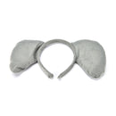 Elephant Animal Set Zoo Farm Jungle Safari Headband Ears Bow Tail Fancy Dress Hn