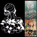 Beautiful Woman's Back Metal Cutting Dies Stencil DIY Scrapbook Card Paper Craft