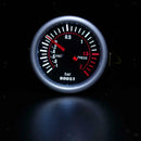 2" 52mm Metal Black Car Turbo Boost Bar Meter Red LED Light Easy to Use