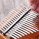 17 Keys Kalimba African Solid Thumb Finger Piano 17 Keys Solid Wood Kalimba