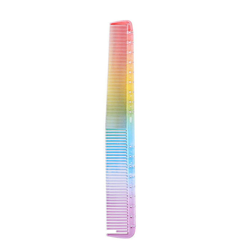 Anti-Static Rainbow Hair Comb Double Head Entangled Hair Styling Tool (3)