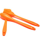 3Pcs Silicone Spatula Spoon Brush Set Cooking Utensil Tool Kit Heat Resistant OZ