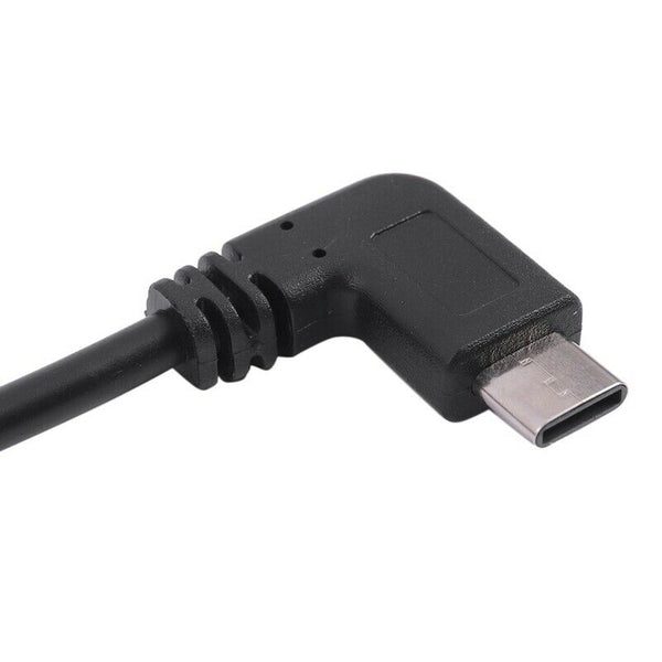 Type C 90 Degree Cable,Male to USB 3.1 C (Type C) Male Left Right Angle Syn M9V9
