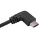 Type C 90 Degree Cable,Male to USB 3.1 C (Type C) Male Left Right Angle Syn M9V9