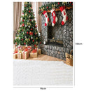 Background Cloth Christmas Element Backdrop Cloth for Table Studio Video Photo
