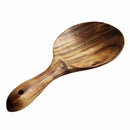 Teak Wood Spoon Natural Solid Wood Rice Spoon Wooden Rice Paddle Big Potato H8M4
