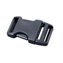 100pcs 3/8"Contoured Curved Side Release Plastic Buckle for Paracord Bracelet li