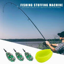 3pcs Inline Method Carp Fishing Feeders Mould Bait Basket Set 30g+40g+50g