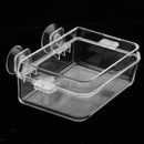 Gecko Feeder Ledge Suction Cup Reptile Feeder Bowls for Reptiles Food and Water