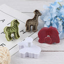 4pcs/set Durable Animal Pattern Pastry-making Mold Biscuit Mold Biscuit Cutt Kw