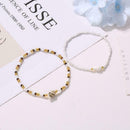 2Pcs/set Hand-knitted Beaded Shell Conch Bracelets Jewel Hot Fashion Ladies X1T9