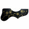 Flower Decoration EJ200 Style Acoustic Guitar Pickguard, Black