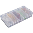 50Pcs Simulation Worms Fishing Lures Bionic Single Tail Soft Baits Fishy Sm D2K3