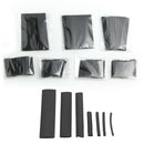 127Pcs Heat Shrink Tubing 7Size 2:1 Heatshrink Tube Sleeving Wrap Wire Kit Black