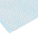 12Pcs A4 Zipper Bags Zip File Storage Document Folder Protective Sleeve Blue