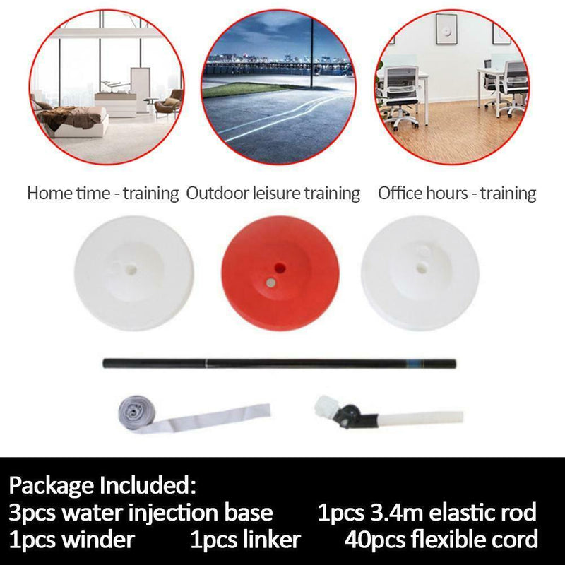 1* Badminton Trainer Stretch Badminton Robot Training Racket Sports Self-study