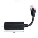 RJ45 PoE Splitter Cable Power Over Ethernet 10/100Mbps 48V to 12V Separator
