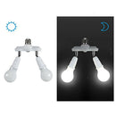 Infrared PIR Motion Sensor 2 In 1 E27 to E27 LED Lamp Bulbs Socket Splitter