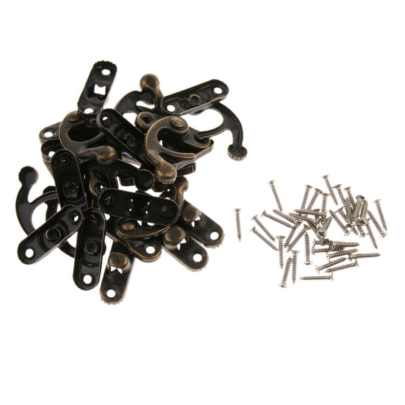 10Pcs Bird Breeding Nest Box DIY Screw Nuts Kits Fitting Nesting Lock