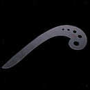 Plastic Comma Ruler for Sewing Pattern Design Drawing Template
