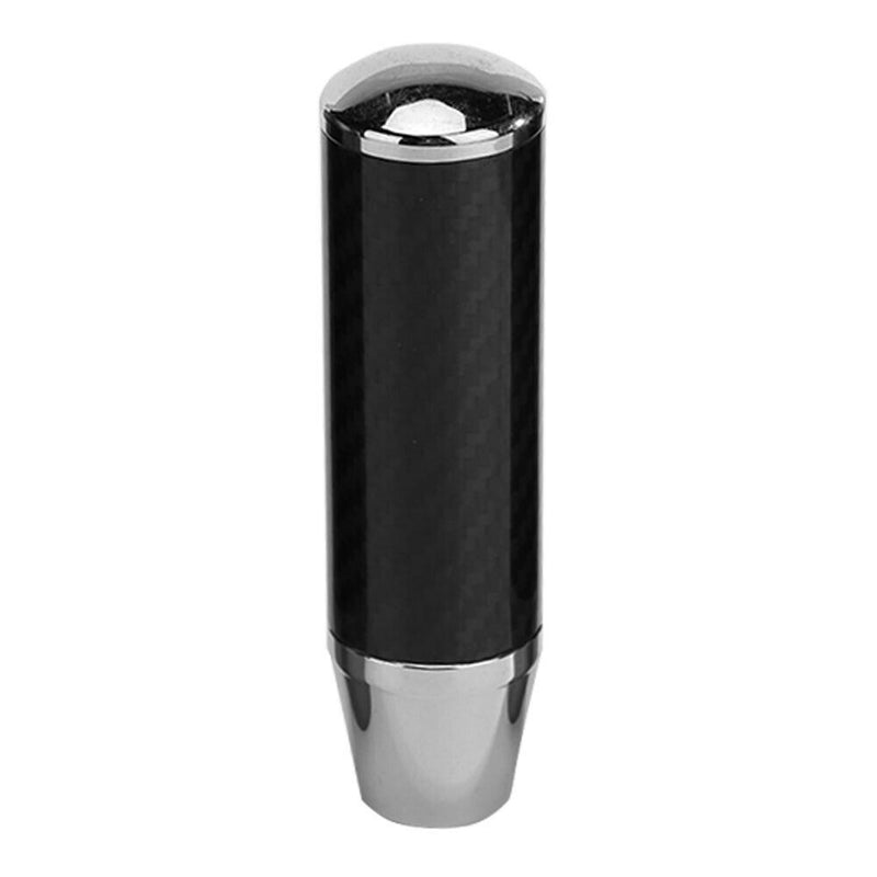 Car Gear Shift Knob Carbon Fiber Aluminum Shifter Lever Stick Knob Universal