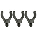 3pcs Fishing Rod Pole Holders Rest Heads Grips Carp Fishing Tackle Tool