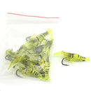 20PCS Soft Shrimp Fishing Lure Baits for Bream Bass Flathead Whiting Snappe