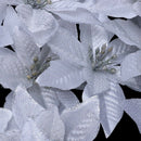 10Pcs Sequins Flowers, No Artificial Flowers Tree Ornament Christmas Home D Q1R9