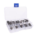 360pcs Flat and Lock Washers for Bolt Screws - M2 M2.5 M3 M4 M5 M6 M8 M10