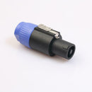 2pcs 4-Pole Male Connector Head Line Plug for Cable NEUTRIK NL4FC A