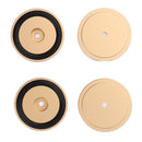 4Piece Aluminum Speaker Isolation Feet Pad for AMP Turntable HIFI Player