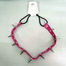 Hot Multifunctional Cool Punk Stud Rivet Spike Collar Necklace Bracelet Headband