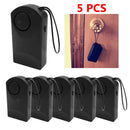 5x Home Window Door Knob Security Alarm System Sensor Battery Operated