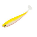 5 Pieces Artificial Baits Soft Fishing Lures Lifelike T Tail   Swimbaits