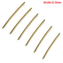 21Pc Brass Frets Wire Fretwire 2.0mm Guitar Part For Folk/Acoustic Guitar