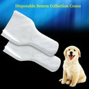 100Pcs Canine Semen Collection Cones, Disposable Canine Artificial Insemina